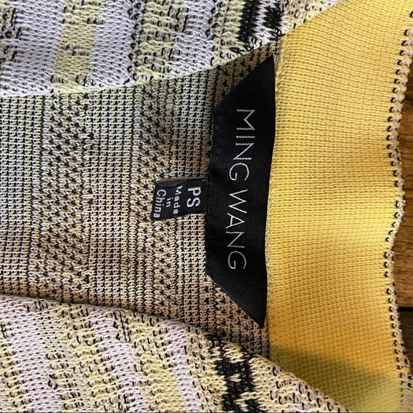Ming Wang Yellow Sweater Blazer Nordstrom - Picture 4 of 10